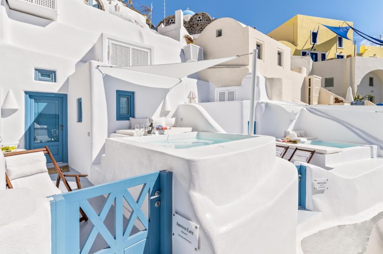 Aristos Life Luxury Cave Villas イア エクステリア 写真
